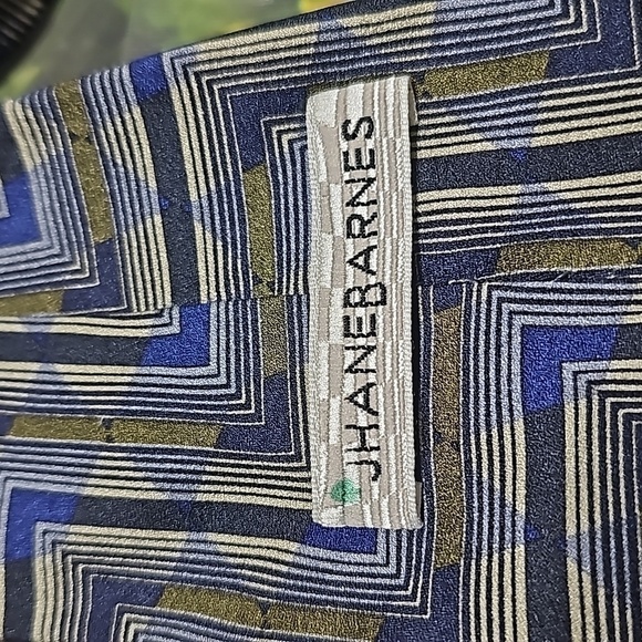 Jhane Barnes Organic Fabric Silk Tie - Picture 3 of 6